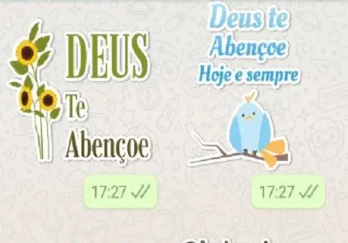 Figurinhas de Deus